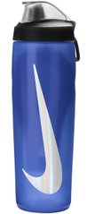 Пляшка Nike REFUEL BOTTLE LOCKING LID 24 OZ синій, чорний, сріблястий Уні 709 мл 887791745248 фото