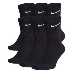 Шкарпетки Nike U NK EVERYDAY CUSH CREW 6PR-BD чорний Уні 42-46 888408282767 фото