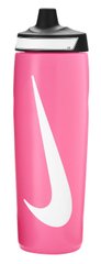 Пляшка Nike REFUEL BOTTLE 24 OZ рожевий, чорний, білий Уні 709 мл 887791745491 фото