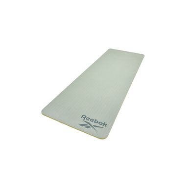 Двосторонній килимок для йоги Reebok Double Sided Yoga Mat зелений Уні 176 х 61 х 0,6 см 885652020831 фото