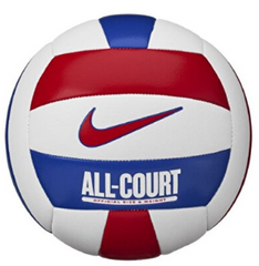 М'яч волейбольний Nike ALL COURT LITE VOLLEYBALL DEFLATED WHITE/UNIVERSITY RED/GAME ROYAL/UN size 5 0088779174635 фото