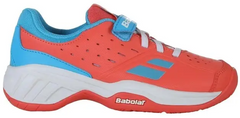 Кросівки дит. Babolat Pulsion all court kid pink/sky blue (27) 3324921688275 фото