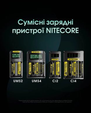 Акумулятор літієвий Li-Ion 18650 Nitecore NL1836R 3.6V (3600mAh, USB-C), захищений 6-1514_r фото