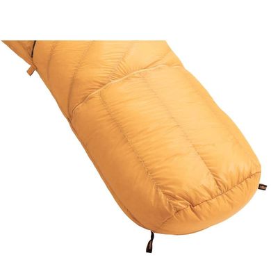 Спальний мішок пуховий Turbat ULTAR Dark Cheddar 185 см оранжевий (012.005.0232) 012.005.0232 фото