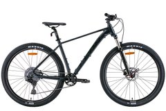 Велосипед 29" Leon TN-50 AM Hydraulic lock out HDD 2022 сірий з чорним (OPS-LN-29-132) OPS-LN-29-132 фото