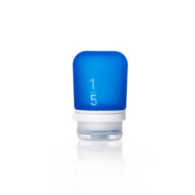 Силіконова пляшечка Humangear GoToob+ Small blue (022.0003) 022.0003 фото
