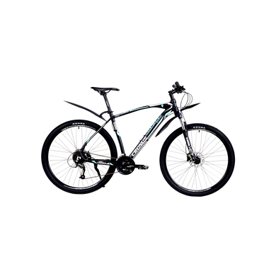 Велосипед Cronus Warrior 2022 29" 21" black-turquoise (29CRN-003430) 29CRN-003430 фото