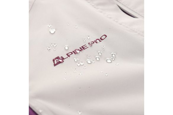 Куртка ж Alpine Pro IMPECA LJCA563 128 - S - бежевий/фіолетовий (007.017.0041) 007.017.0041 фото