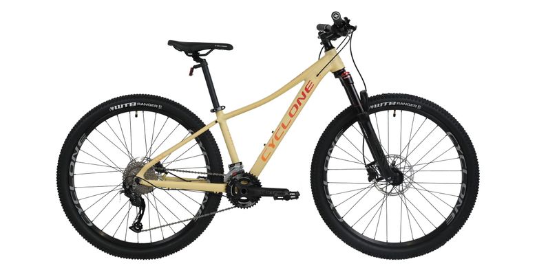 Велосипед CYCLONE 27,5” LLX 16” жовтий (23-041) 23-041 фото