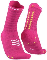 Шкарпетки Compressport Pro Racing Socks V4.0 Ultralight Run High, Fluo Pink/Primerose, T1 (XU00050B 360 0T1) XU00050B 360 0T1 фото