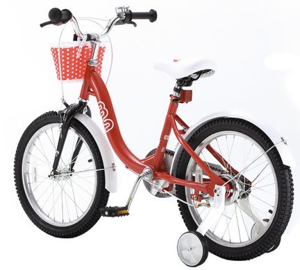 Велосипед дитячий RoyalBaby Chipmunk MM Girls 18", OFFICIAL UA, червоний CM18-2-red фото