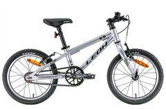 Велосипед 16" Leon GO Vbr 2022 сірий з чорним (OPS-LN-16-001) OPS-LN-16-001 фото