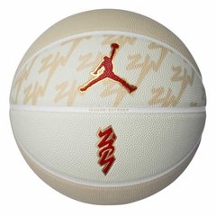 М'яч баскетбольний Nike JORDAN ALL COURT 8P Z WILLIAMSON DEFLATED біло-золотий Уні 7 887791163417 фото
