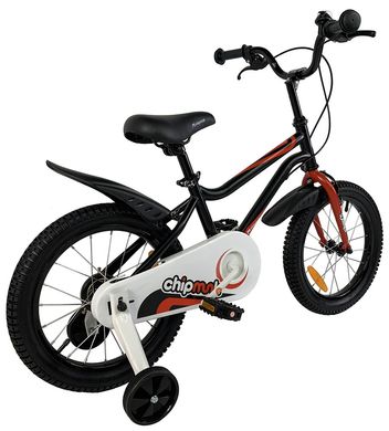 Велосипед дитячий RoyalBaby Chipmunk MK 14", OFFICIAL UA, чорний CM14-1-black фото