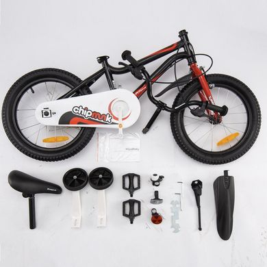 Велосипед дитячий RoyalBaby Chipmunk MK 14", OFFICIAL UA, чорний CM14-1-black фото