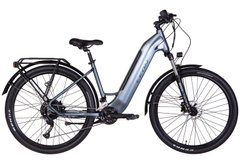 Електровелосипед 27.5" Leon GAVANA 500Вт 48В дисплей, САП, 12.8Ач вбудована батарея, графітовий (м) 2022 ELB-LN-27.5-002 фото