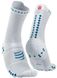 Шкарпетки Compressport Pro Racing Socks V4.0 Run High, White/Fjord Blue, T4 (XU00046B 011 0T4) XU00046B 011 0T4 фото