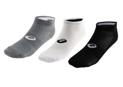 Шкарпетки Asics 3PPK PED SOCK білий, сірий, чорний Уні 35-38 8718837138200 фото