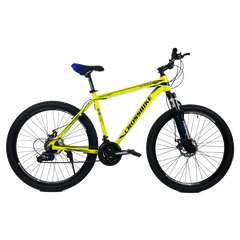 Велосипед CrossBike Leader 29" 21" неоновий жовтий, Неоновий жовтий