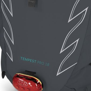 Рюкзак Osprey Tempest Pro 18 Titanium WXS/S сірий (009.001.0114) 009.001.0114 фото