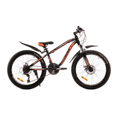 Велосипед Cross Rider 24" 12" black-orange (24CJS-004654) 24CJS-004654 фото