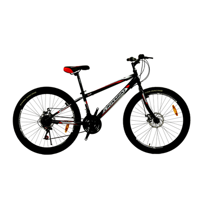 Велосипед CROSSBIKE SPARK D 26" 13" чорний-червоний [26CJPR-004465] 26CJPr-004465 фото
