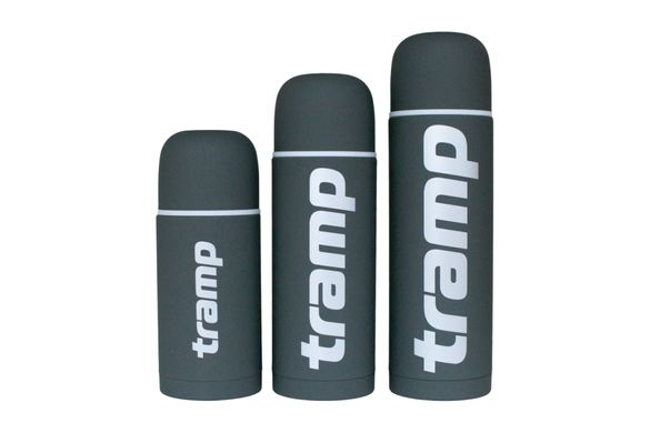 Термос Tramp Soft Touch 1 л сірий UTRC-109-grey фото