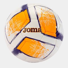 М'яч футбольний Joma DALI II білий, помаранчевий Уні 4 8445757552174 фото