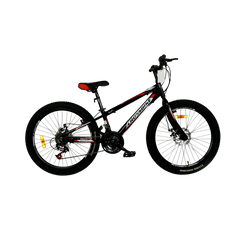 Велосипед CROSSBIKE SPARK AD 24" 11" чорний-червоний [24CJPR-004449] 24CJPr-004449 фото