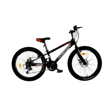 Велосипед CROSSBIKE SPARK AD 24" 11" чорний-червоний [24CJPR-004449] 24CJPr-004449 фото