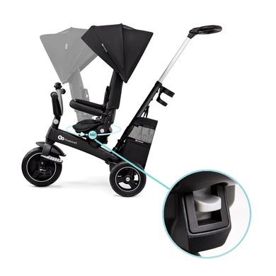 Велосипед триколісний Kinderkraft Easytwist Black (KREASY00BLK0000) 301044 фото