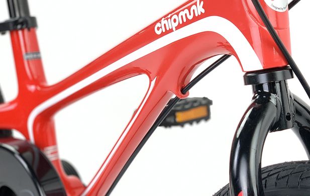 Велосипед RoyalBaby Chipmunk MOON 18", магній, OFFICIAL UA, червоний CM18-5-RED фото