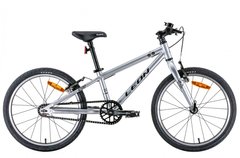 Велосипед 20" Leon GO Vbr 2022 сірий з чорним (OPS-LN-20-005) OPS-LN-20-005 фото