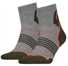 Шкарпетки Head HIKING QUARTER 2P UNISEX сірий, чорний, помаранчеви Уні 39-42 8720245372503 фото
