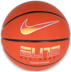 М'яч баскетбольний Nike ELITE ALL COURT 8P 2.0 DEFLATED помаранчевий Уні 7 887791731920 фото