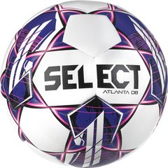 М'яч футбольний Select ATLANTA DB v23 біло-фіолетовий Уні 5 5703543317097 фото