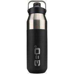 Термофляга 360° vacuum Insulated Stainless Steel Bottle with Sip Cap Black 1,0 L (STS 360SSWINSIP1000BLK)