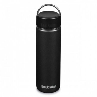 Пляшка для води Klean Kanteen Wide Loop Cap 800 мл Black 1009491 фото