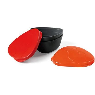 Набір посуду Light My Fire SnapBox 2-pack Red-Orange (LMF 40358613) 7331423005772 фото