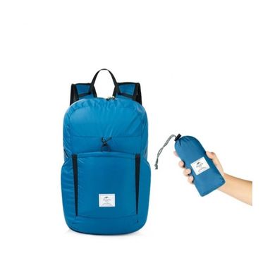 Cкладний рюкзак Naturehike 25 л блакитний NH17A017-B (6927595725108)