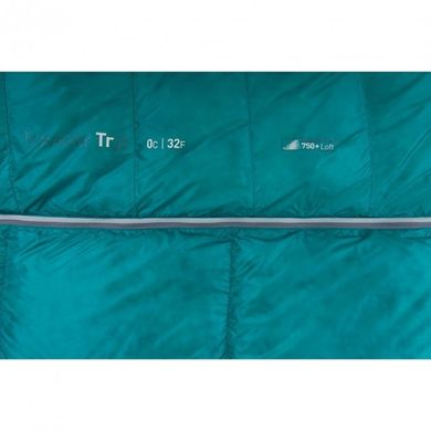 Спальний мішок Sea to Summit Traveller TRII Regular 183 см Left Zip Teal (STS ATR2-R-TL) 9327868095254 фото