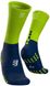 Шкарпетки Compressport Mid Compression Socks 2020 FW, Blue/Lime, T1 (XU00005B 503 0T1) XU00005B 503 0T1 фото