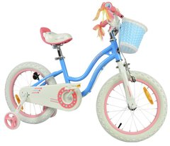 Велосипед RoyalBaby STAR GIRL 16", OFFICIAL UA, синій RB16G-1-BLU фото