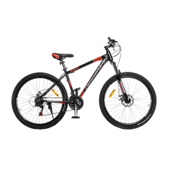 Велосипед CROSSBIKE EVEREST 27"17" чорний-червоний [27CJPR-004430] 27CJPr-004430 фото