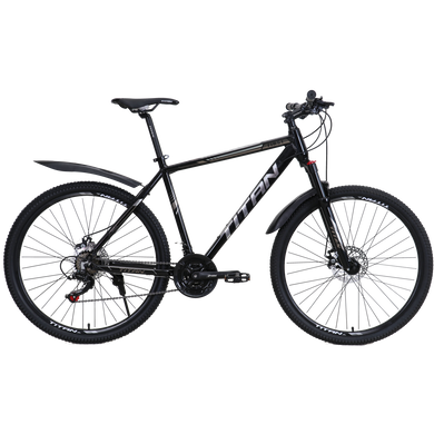 Велосипед Titan First 27.5"20" чорний-сірий (27TWA21-003584) 27TWA21-003584 фото