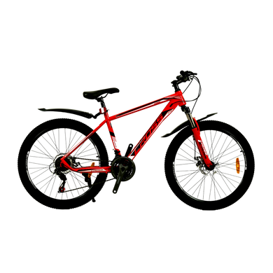 Велосипед Cross Kron 2022 26" 17" black-red (26СTS-004334) 26СTS-004334 фото