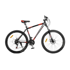 Велосипед CROSSBIKE EVEREST 27"19" чорний-червоний [27CJPR-004436] 27CJPR-004436 фото