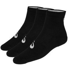 Шкарпетки Asics 3PPK QUARTER SOCK чорний Уні 35-38 8718837138125 фото
