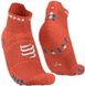 Шкарпетки Compressport Pro Racing Socks V4.0 Run Low, Orangeade/Fjord Blue, T1 (XU00047B 410 0T1) XU00047B 410 0T1 фото