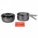 Набір посуду Trangia Tundra II HA 1.75/1.5 л (два котелки, кришка, ручка, чохол) 403252 фото 1